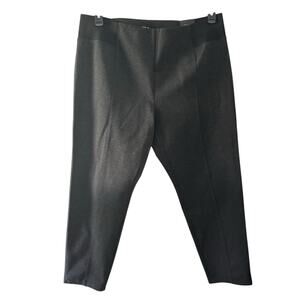 Style & CO Womens Skinny Leg Comfort Waist Mid Rise Deep Grey Hthr 20W Plus Size